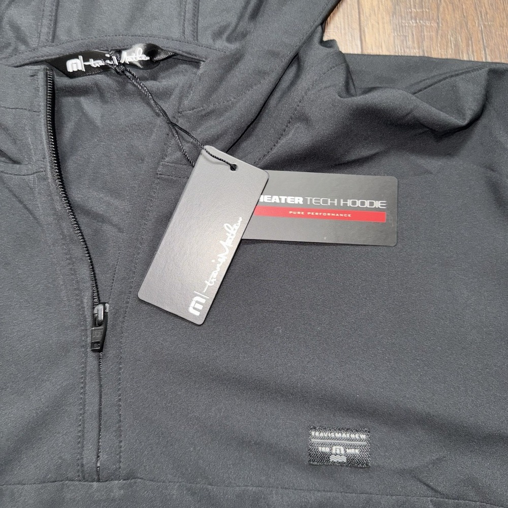 Travis Mathew Men's Ancient Ruins Soft Performance 1/4 Zip Hoodie Size 2XL NWT - Picture 6 of 8